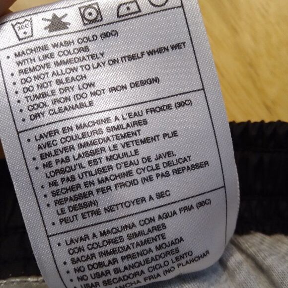 Vintage Nike Small Swoosh Lined Wind Pants Joggers Trainers - Picture 7 of 9